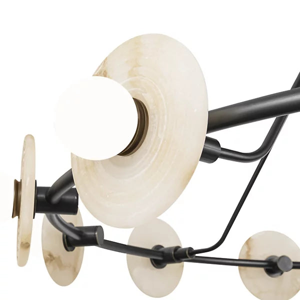 Dahlia Alabaster LED Chandelier