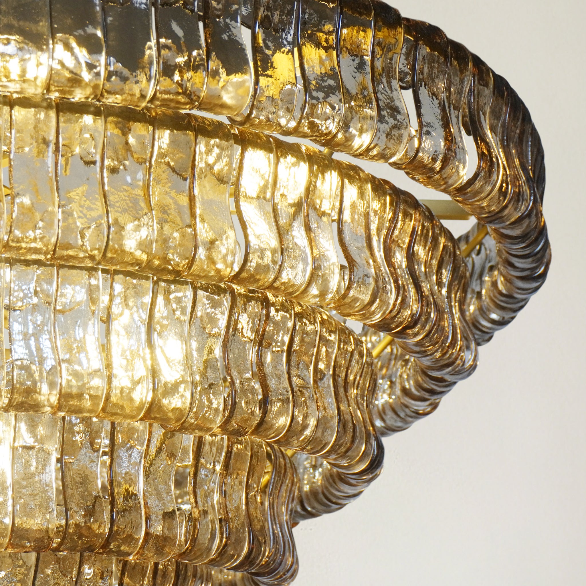 Ghiaccio 5-Tier Round Chandelier 48"