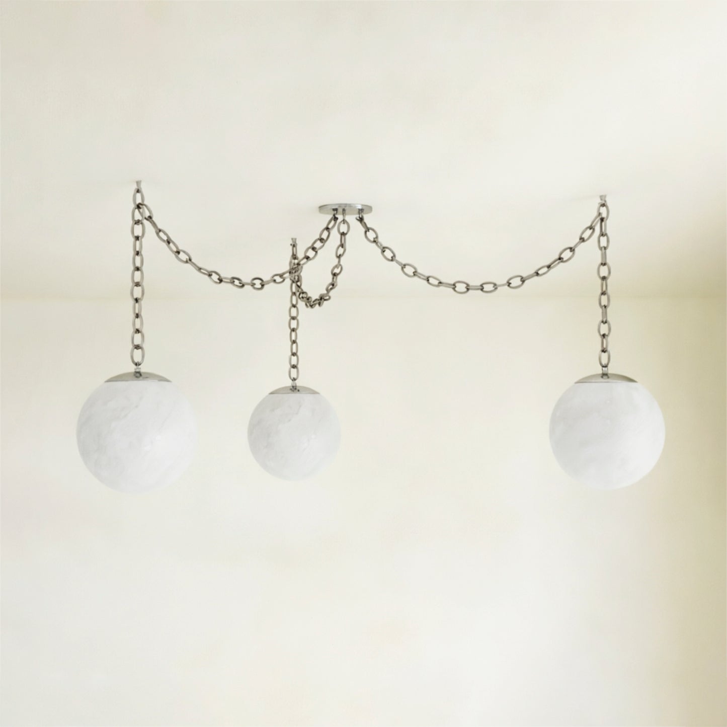 Valen Alabaster 3 Swag Pendant