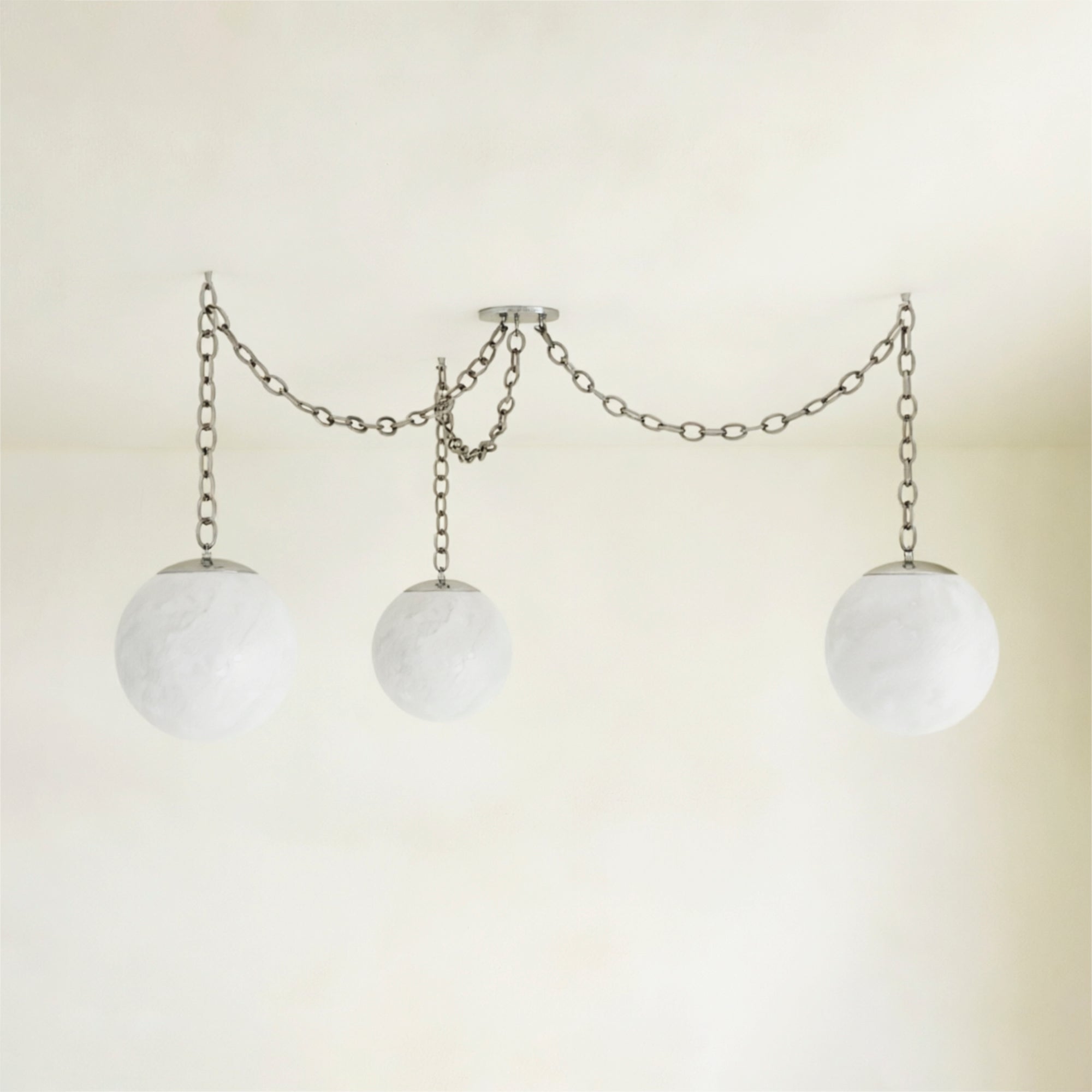 Valen Alabaster 3 Swag Pendant