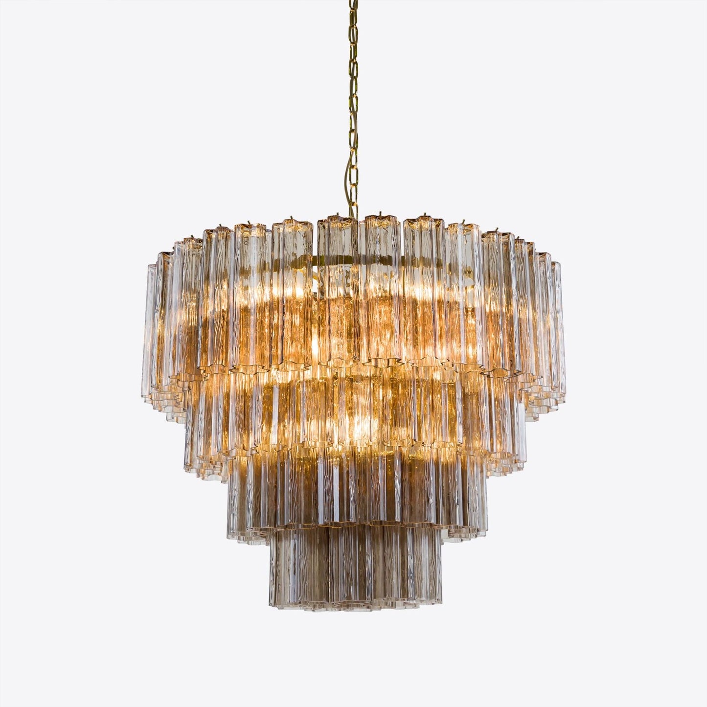 Large Treviso Murano Chandelier 31.5"