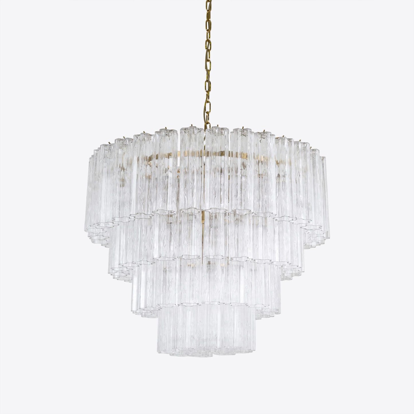 Large Treviso Murano Chandelier 31.5"
