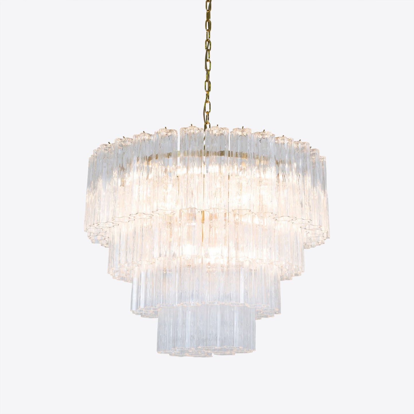 Large Treviso Murano Chandelier 31.5"