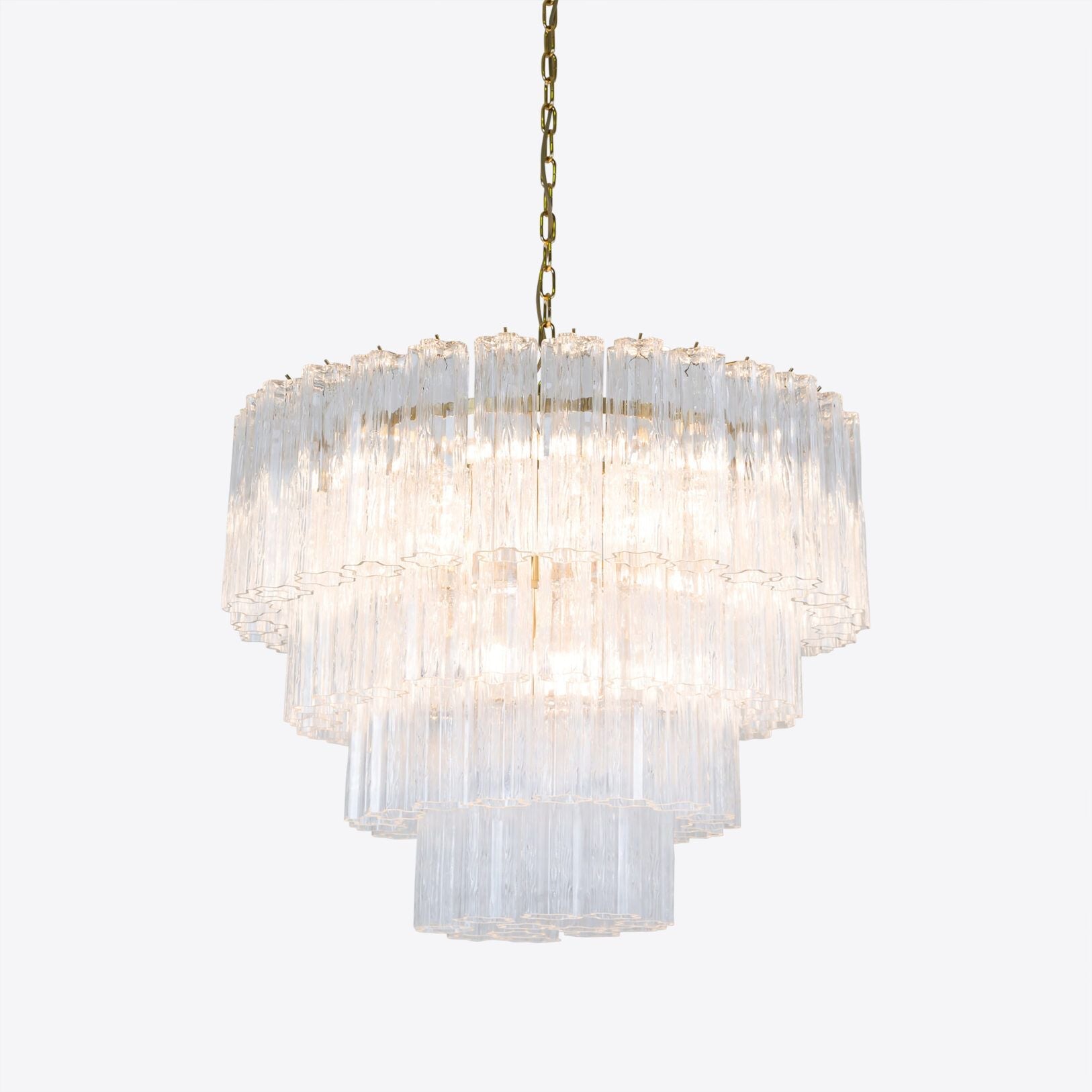 Large Treviso Murano Chandelier 31.5"