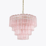 Large Treviso Murano Chandelier 31.5"