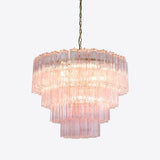 Large Treviso Murano Chandelier 31.5"