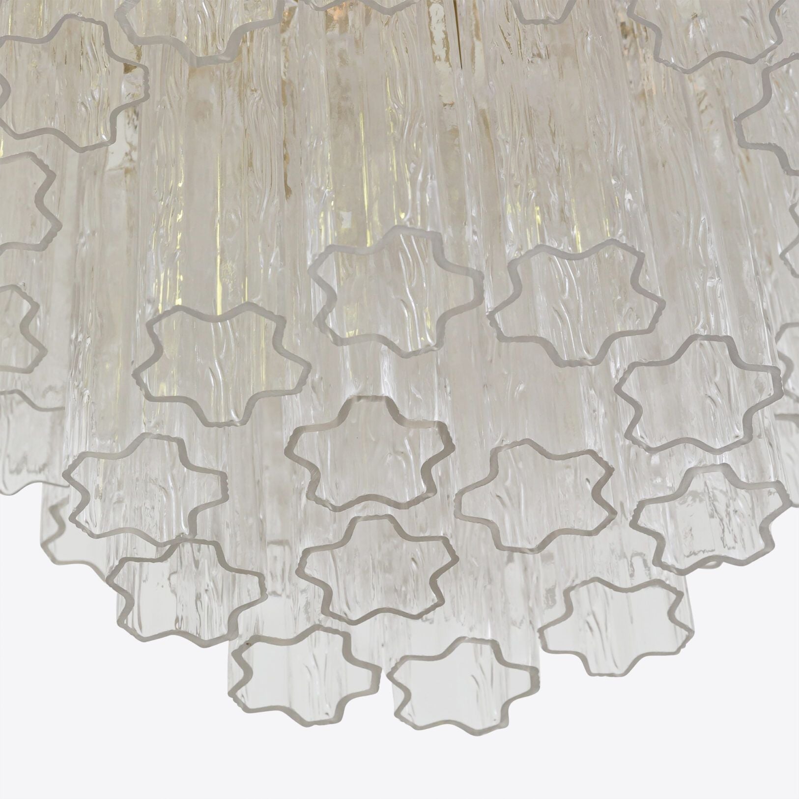 Large Treviso Murano Chandelier 31.5"