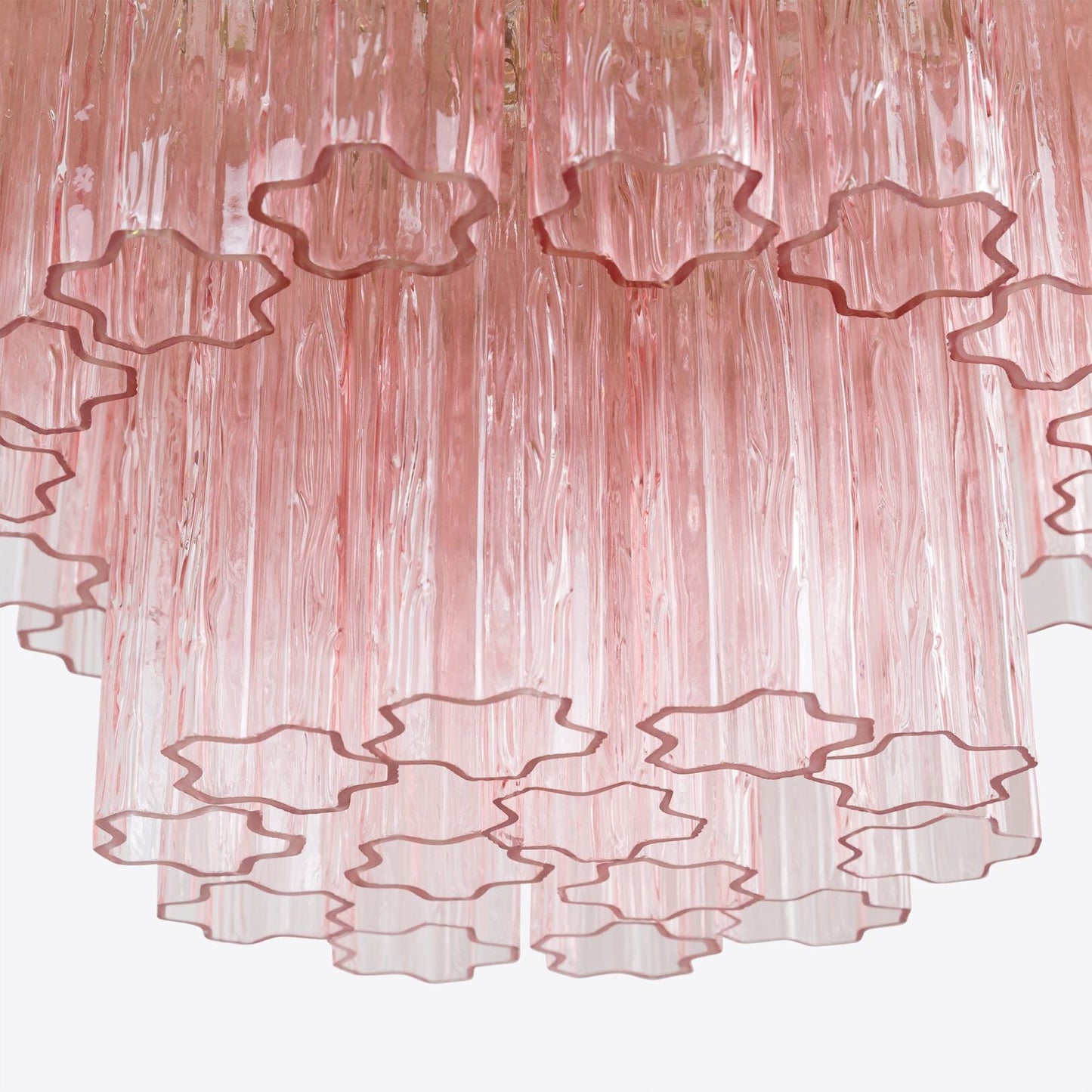 Large Treviso Murano Chandelier 31.5"