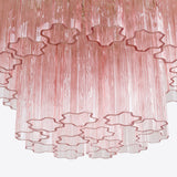 Large Treviso Murano Chandelier 31.5"