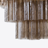 Large Treviso Murano Chandelier 31.5"