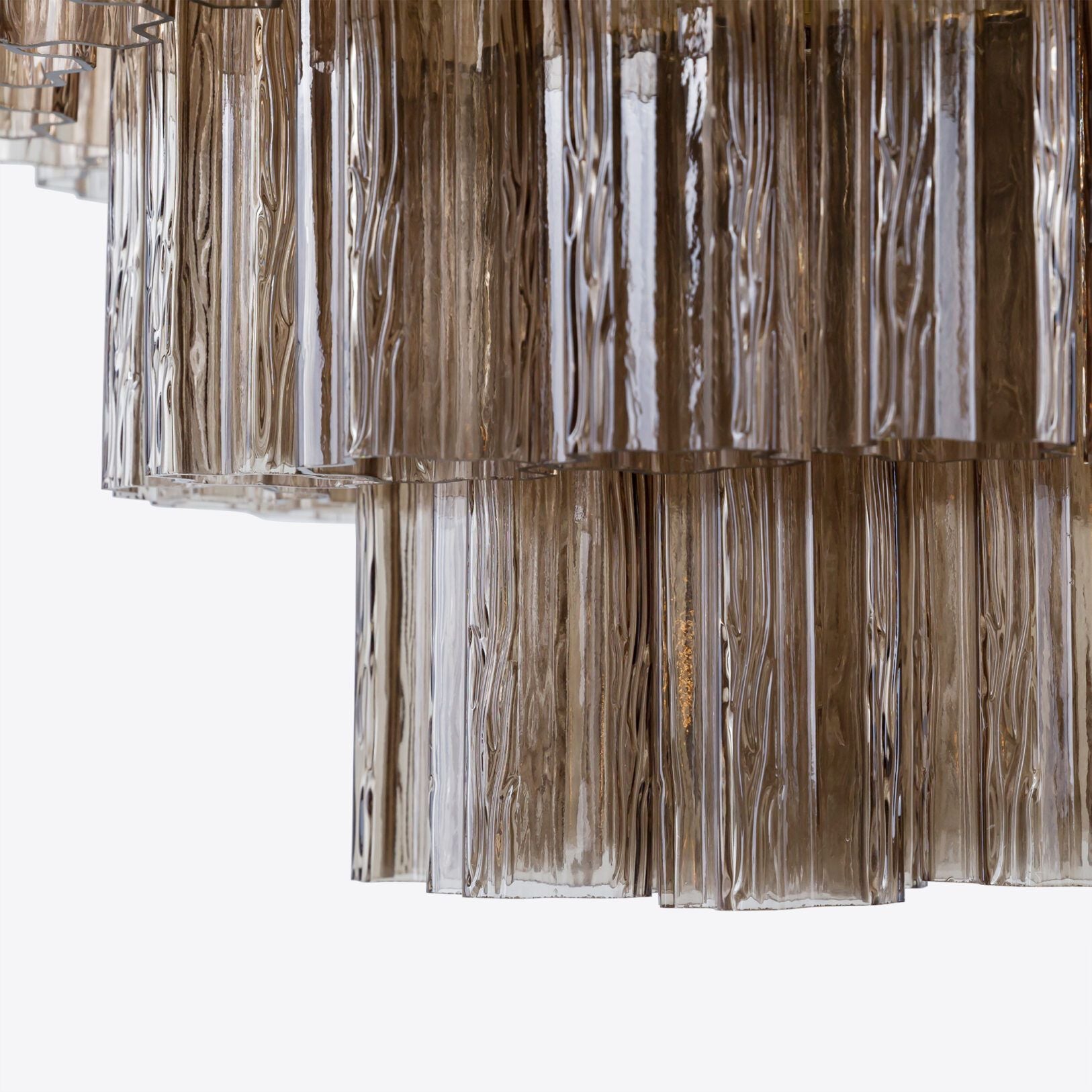 Large Treviso Murano Chandelier 31.5"