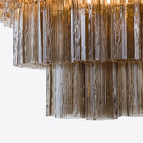Large Treviso Murano Chandelier 31.5"
