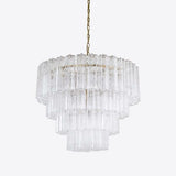 Large Treviso Murano Chandelier 31.5"