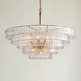 Ghiaccio 5-Tier Round Chandelier 48"