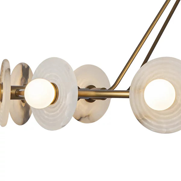 Dahlia Alabaster LED Chandelier