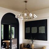 Dahlia Alabaster LED Chandelier