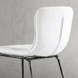 Hand Forged Metal Modern Bar Chair