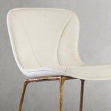 Hand Forged Metal Modern Bar Chair