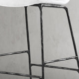 Hand Forged Metal Modern Bar Chair