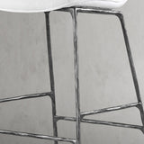 Hand Forged Metal Modern Bar Chair