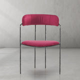 Hand Forged Metal Vintage Armrest Bar Chair