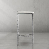 Hand Forged Metal Semi-circle Console Table