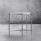 Hand Forged Metal Semi-circle Console Table
