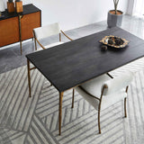 Hand-Forged Metal Medieval Style Dining Table