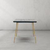 Hand Forged Metal Vintage Style Metal Frame Dining Table