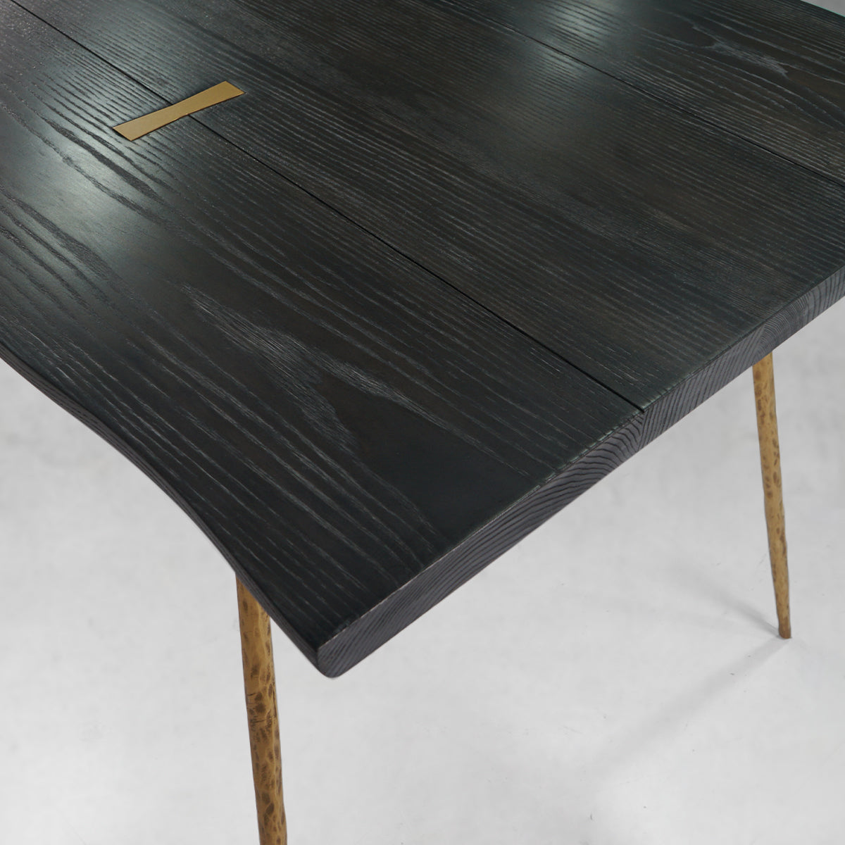 Hand Forged Metal Vintage Style Metal Frame Dining Table