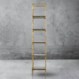 Hand Forged Metal Wooden Shelving