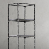 Hand Forged Metal Wooden Shelving