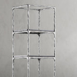 Hand Forged Metal Wooden Shelving