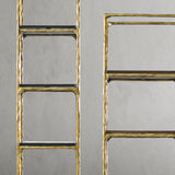 Hand Forged Metal Wooden Shelving