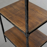Hand Forged Metal Wooden Shelving