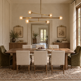 Selina Glass Linear Chandelier