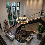 Alabaster Avalon Halo Chandelier