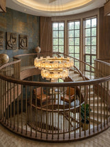 Alabaster Avalon Halo Chandelier