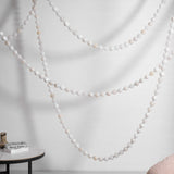 Alabaster Pearl Necklace Chandelier
