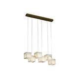 Alabaster Box Linear Chandelier