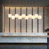 Alabaster Box Linear Chandelier