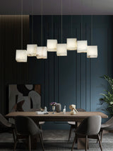 Alabaster Box Linear Chandelier