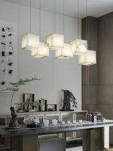 Alabaster Box Linear Chandelier