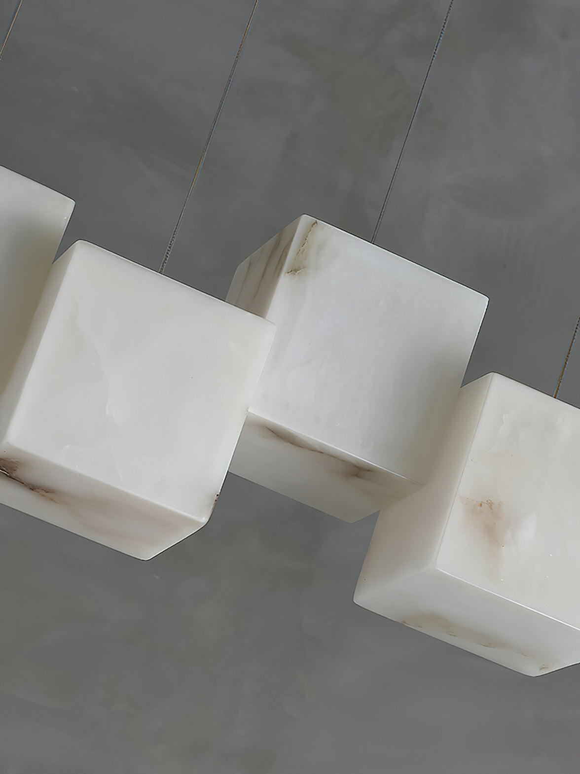 Alabaster Box Linear Chandelier