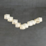 Alabaster Box Linear Chandelier