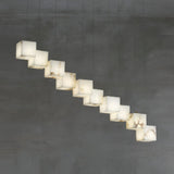 Alabaster Box Linear Chandelier