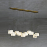 Alabaster Box Linear Chandelier