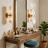 Alabaster Capsule Wall Sconce