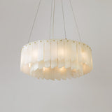 Alabaster Cascade Tiered Chandelier