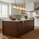 Alabaster Linear Chain Pendant Lamp
